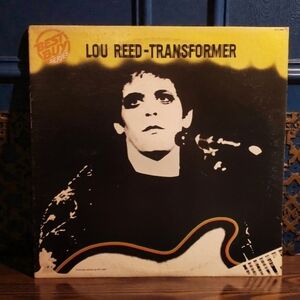 Lou Reed Transformer Vinyl Record 1972, Glam Rock